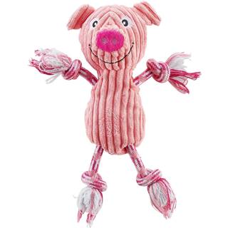 Udadhund af charmerende k?ledyr ranch roperz svin plys squeaky hund leget?j