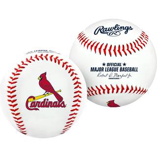 Rawlings MLB St Louis Cardinals Team Logo Baseball Official White