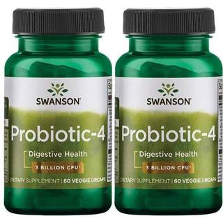 SWANSON Probiotika-4 60 kapsler