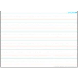 Ashley Productions Smart Poly Single -sidet Postermat Pals Space Savers Håndskrift 1 """" 13 """" X 9.5 """"