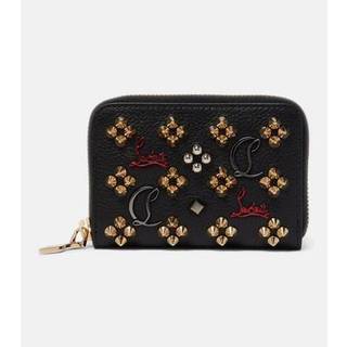 Christian Louboutin Panettone studded wallet - black - One Size