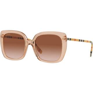 Burberry BE4323F PENELOPE Asian Fit 400613 56 Solbriller Kvinder Lyserød - Transparent Pink - 56mm