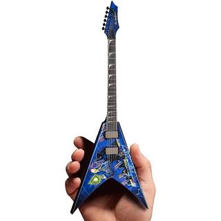 Ax himlen Megadeth Dave Mustaine Rust i fred Dean 1/4 skala guitar