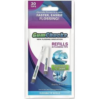 Gumchucks Flossers Dental Floss - Floss til seler - Flossere Tr?dere Tool - Brace Floss Picks - Gummi -tandtr?dpluk - Dental Flossere til t?nder