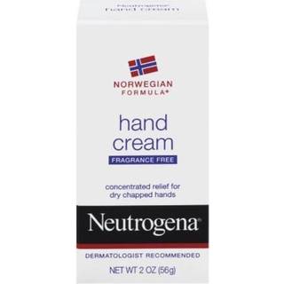 Neutrogena Norwegian Formula Hand Cream Fragrance-Free 2 Ounce (Pack of 4)