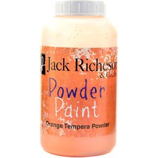 Jack Richeson pulveriseret tempera maling orange 1 pund