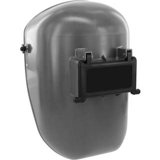 Fiber-metal af Honeywell Tigerhood Classic Thermoplasty Welding Helmet med hurtig Loop Hard Hat Mount Gray (5906GY) Medium