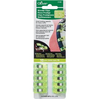 Clover Wonder Clips - Grøn (10 stk.)