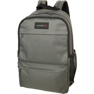 Wolverine letv?gts vandafvisende robust b?rbar rygs?k til rejse eller arbejde Slimline-Gunmetal 27L