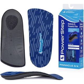 Powerstep Unisex voksen Slimtech Pinnacle 3/4 Insole Blue Men S 11-11.5 US