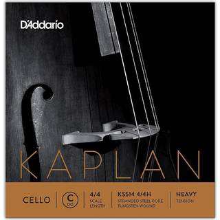D'Addario Kaplan Cello String - Single C String - KS514 4/4H - Cello Strings - 4/4 Skala Tung spænding