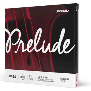 D'Addario Prelude Bass String Set 1/2 skala medium spænding