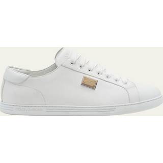 Dolce&Gabbana Saint Tropez leather sneakers - white - EU 42