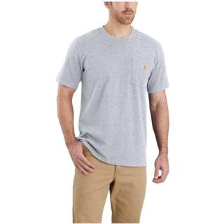 Carhartt 103296 t-shirt i grå - Str. XS