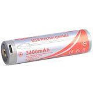 OrcaTorch 18650 usb accu 3,6v 3400mAh
