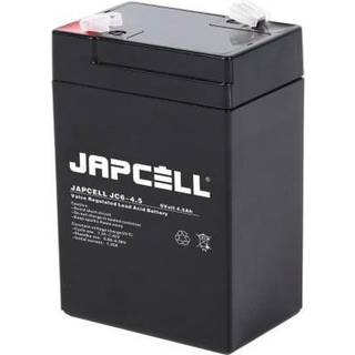Japcell JC6-4.5 AGM blybatteri 6V/4,5Ah