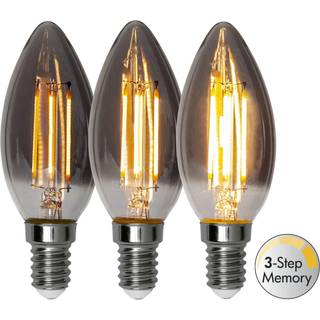 Star Trading LED-pære E14 C37 Soft Glow Smoke 3-step memory 355-86