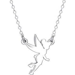 Disney Tinkerbell Necklace - Silver - One Size