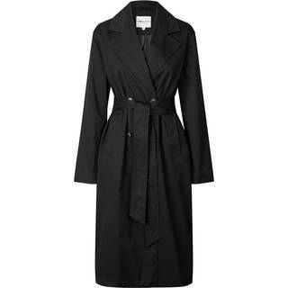 Global Funk Elabilu-G Trenchcoat - Sort - str. XL