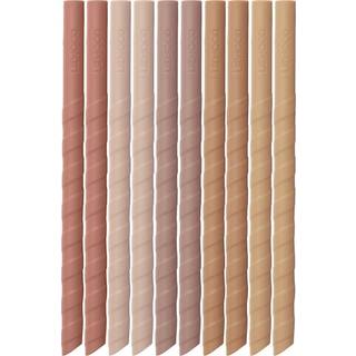 10-pak Sugerør, Dark Rose Multi Mix