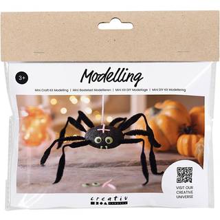 Mini DIY Edderkop Kit til Børn - Kreativ Modellering