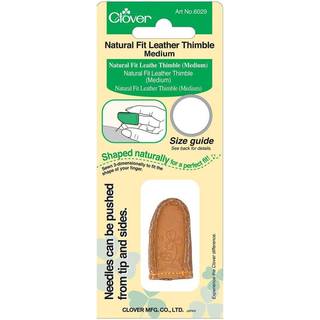 Clover fingerbøl flexible gummi m/metal medium 15,5