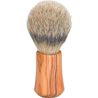 ERBE Shaving Shop Barberkost Barberkost sølvspids, grævlingehår, oliventræ 1 Stk. (717,00 kr / 1 stk.) - 1 Stk.