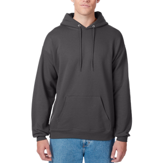 Hanes Herre Pullover EcoSmart Hooded Athletic Sweatshirts Smoke Gray 3x-Large Us