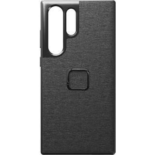 Peak Design Samsung Galaxy S23 Ultra Stof Cover m. SlimLink Beslag - MagSafe Kompatibel - Charcoal