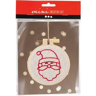 DIY Broderi Kit: Julemand til Unik Juledekoration