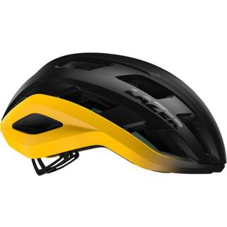 Lazer Strada Kineticore Cykelhjelm Gul / Sort