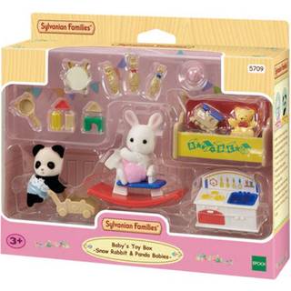 Babys Legetøjskasse - Snekanin & Panda B Sylvanian Families 5709
