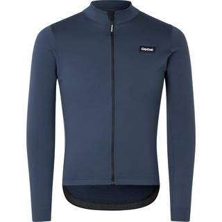 GripGrab EXPLR Merinotech Thermal langærmet cykeltrøje Navy Blue herre - Størrelse XX-Large