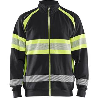 Blåkläder 3551 High vis sweatshirt / High vis sweatshirt - 4XL - Sort/High Vis Gul