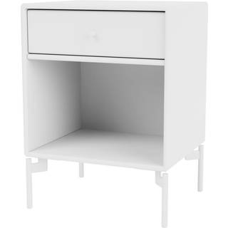 Montana DREAM sengebord med ben - 38 Snow (8-12 ugers Levering) - Snow