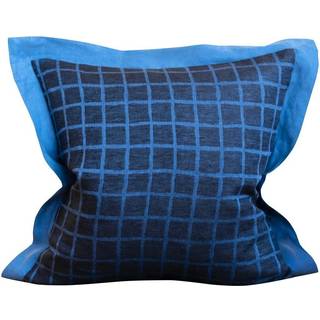 Fine Little Day Rutig pudebetræk 47x47 cm Blue-black