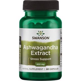 Ashwagandhaekstrakt, 450 mg - 60 kapsler