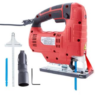 Arebos® Professional elektrisk stiksav 710W - ergonomisk håndtag, 45° venstre-højre vipbar