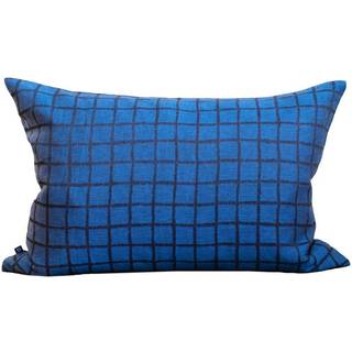 Fine Little Day Rutig pudebetræk 48x68 cm Blue-black