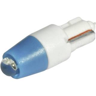 CML LED-signallampe W2 x 4,6d Blå 12 V/DC, 12 V/AC 560