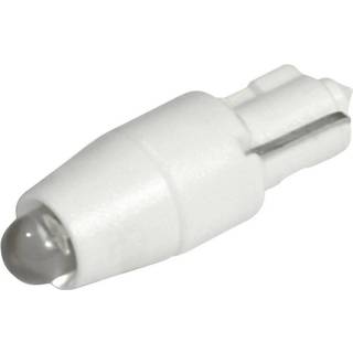 CML LED-signallampe W2 x 4,6d Varm hvid 24 V/DC, 24