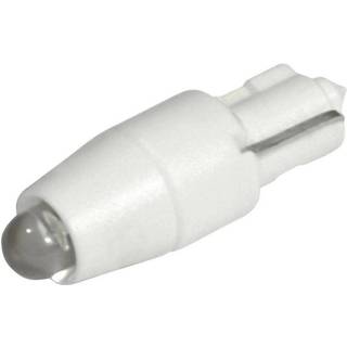CML LED-signallampe W2 x 4,6d Kølig hvid 24 V/DC, 24