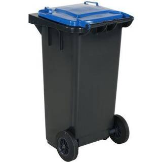 Swedmach 2112031106 Affaldscontainere 120 l Blåt låg