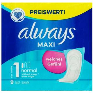 Always Maxi Normal - 9 stk.