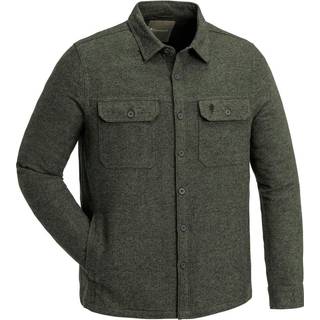 Pinewood Värnamo overshirt M mørk grøn melange 5005