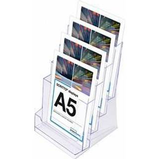 Brochureholder ECO 4 + 1 rum A5