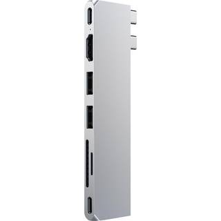 Satechi USB-C Pro Hub Slim - Midnight Sølv