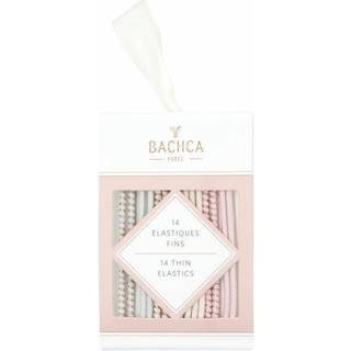 BACHCA Thin elastics x14 pastel-colored and lurex