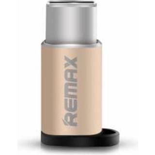 Remax MicroUSB til USB-C adapter stik - Guld