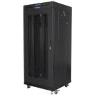 Lanberg V2 - rack - flat pack with mesh door 600x800 - 27U